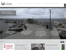 Tablet Screenshot of civisconsultores.com